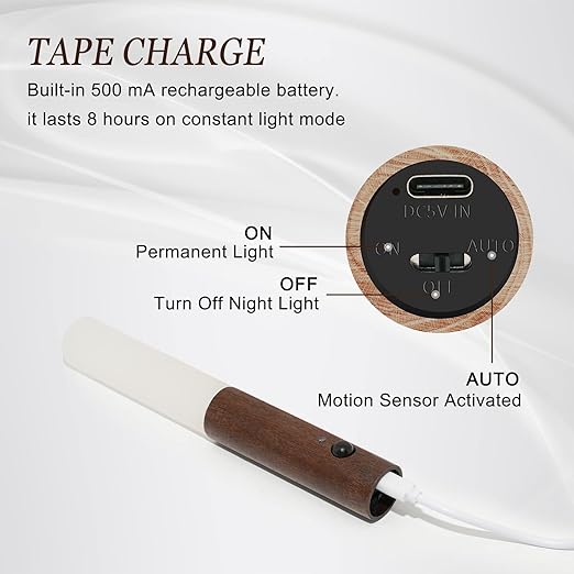 GlowWood™ Smart Motion Night Light