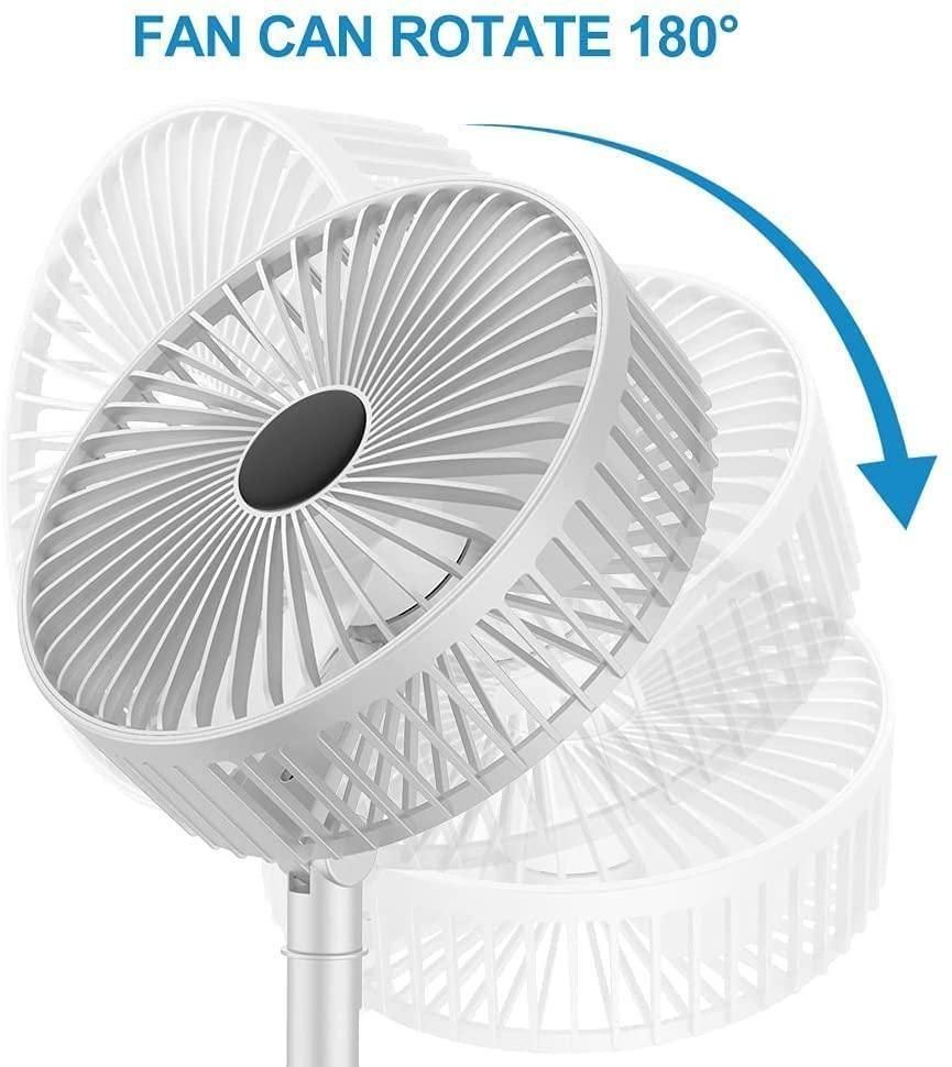 Rechargeable Table Desk Fan