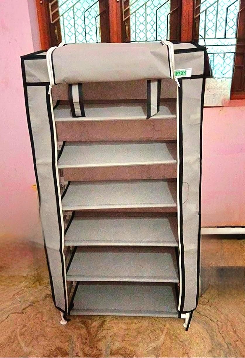 Collapsible Wardrobe and Shoe Rack