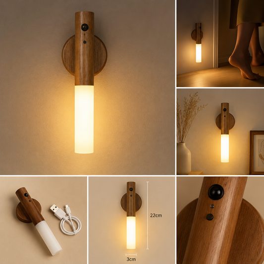 GlowWood™ Smart Motion Night Light